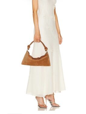 Cult Gaia Hera Mini in Camel Suede